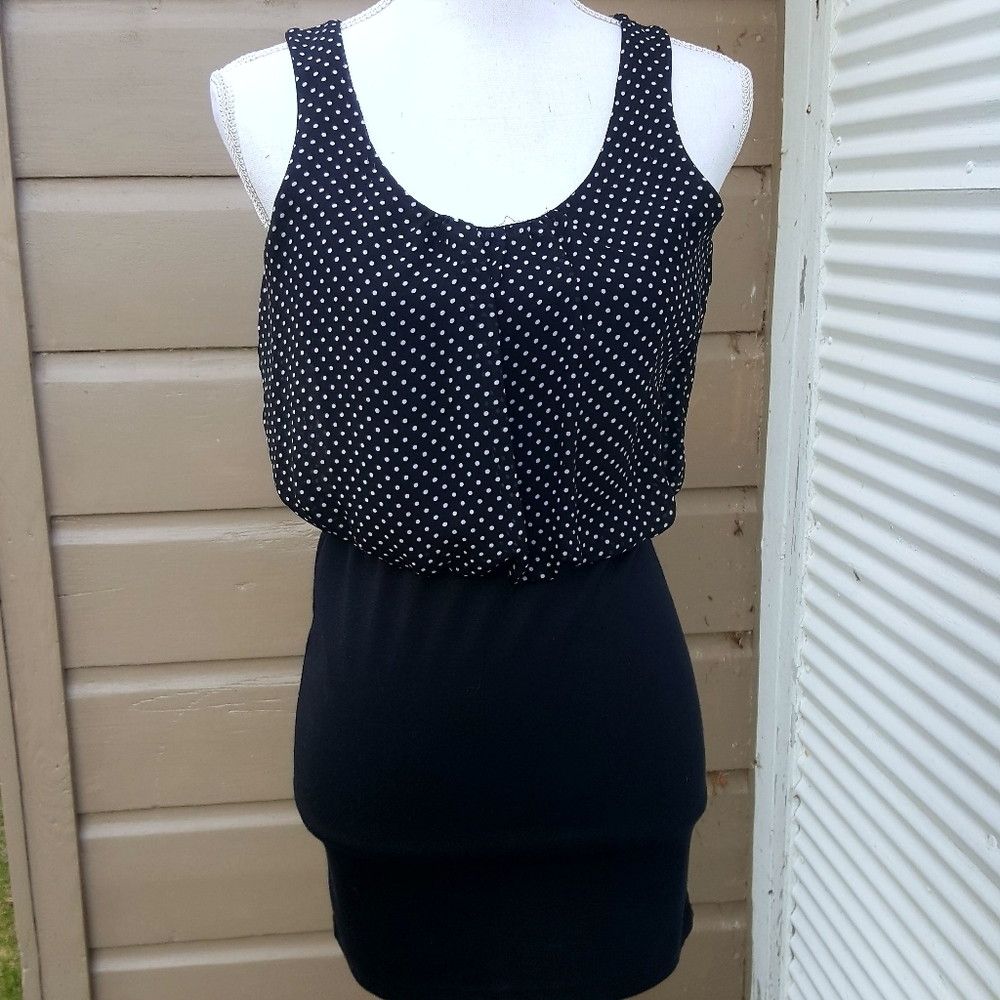 Wet Seal | Polka Dot Skater Dress 👗 - Picture 1 of 5